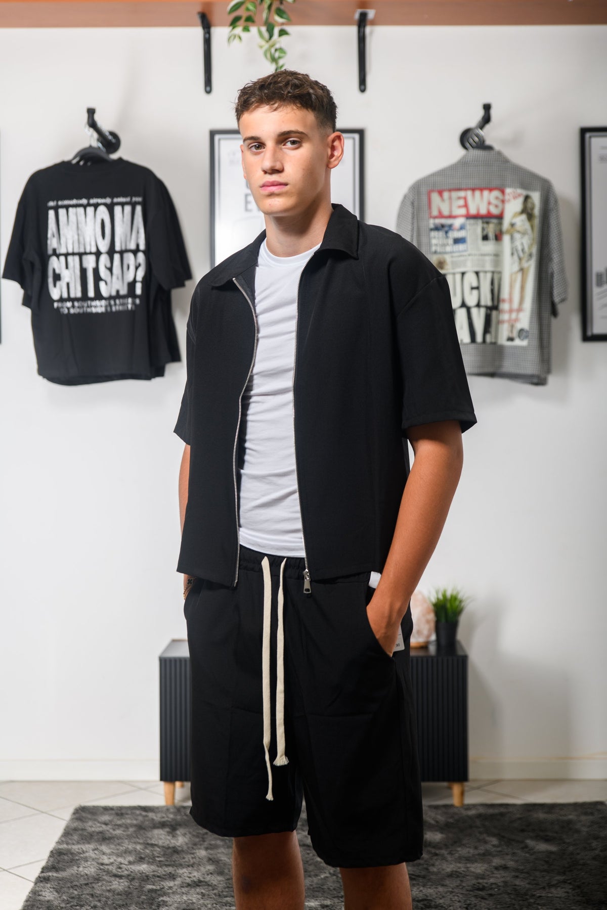 SET ZIP NERO