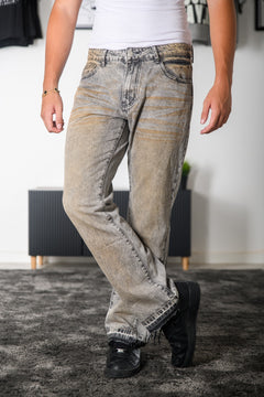 JEANS FLARE FIT VINTAGE WASHED