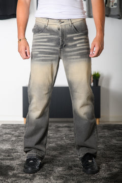 JEANS GRIGIO FLARED RETRO