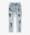 JEANS CROCI CON STRASS