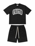 SET RHINESTONE FAITH NERO