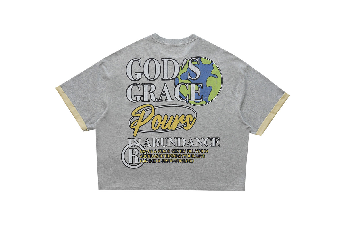 GOD'S GRACE —  Cropped T-Shirt