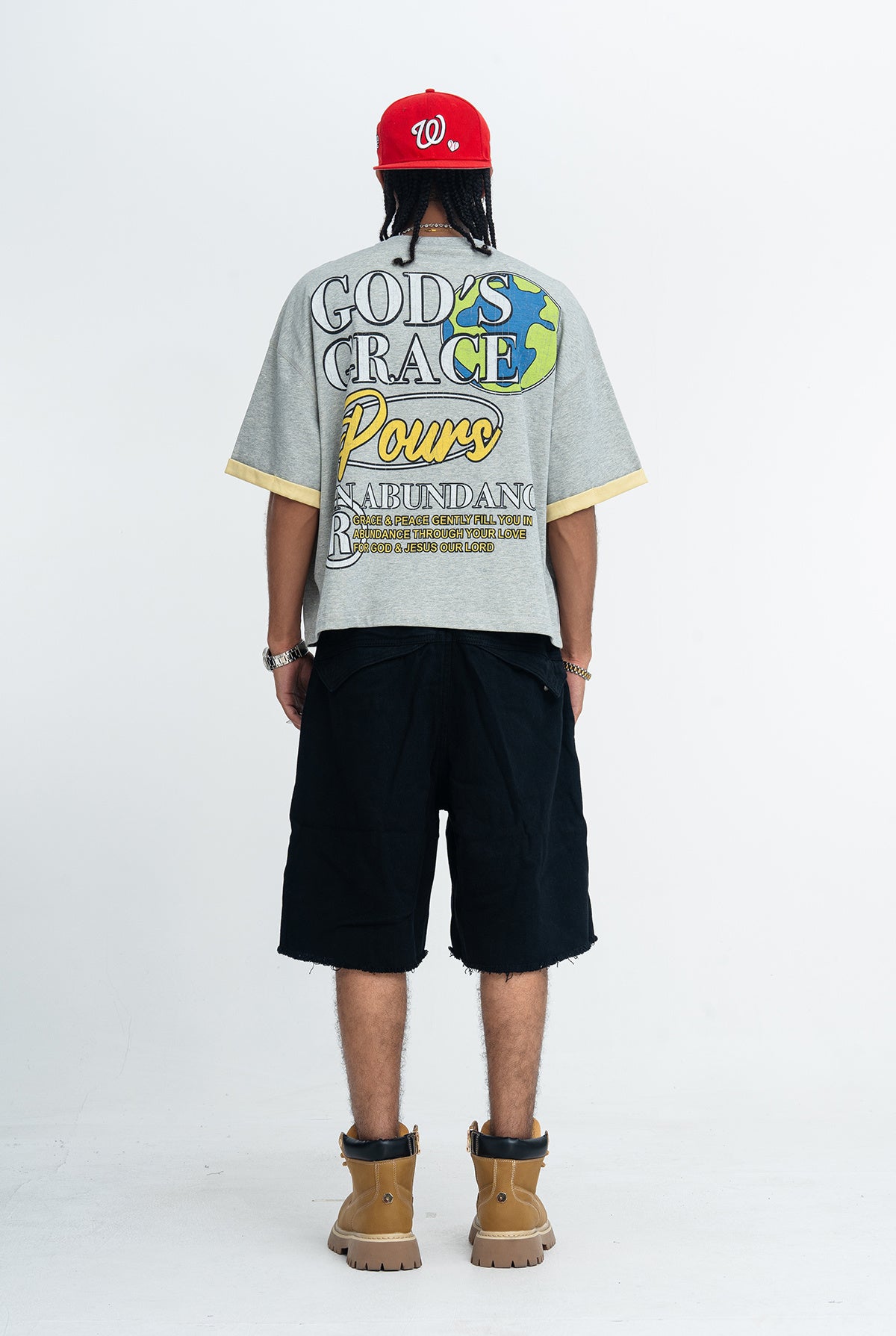 GOD'S GRACE —  Cropped T-Shirt