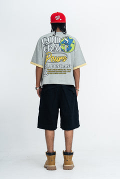 GOD'S GRACE —  Cropped T-Shirt
