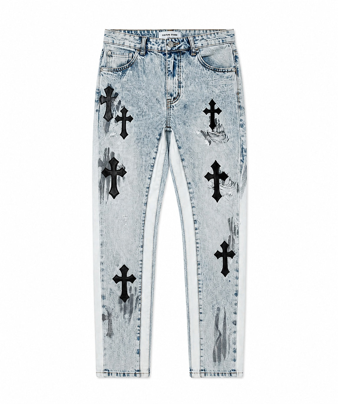 JEANS FLARED CROCI