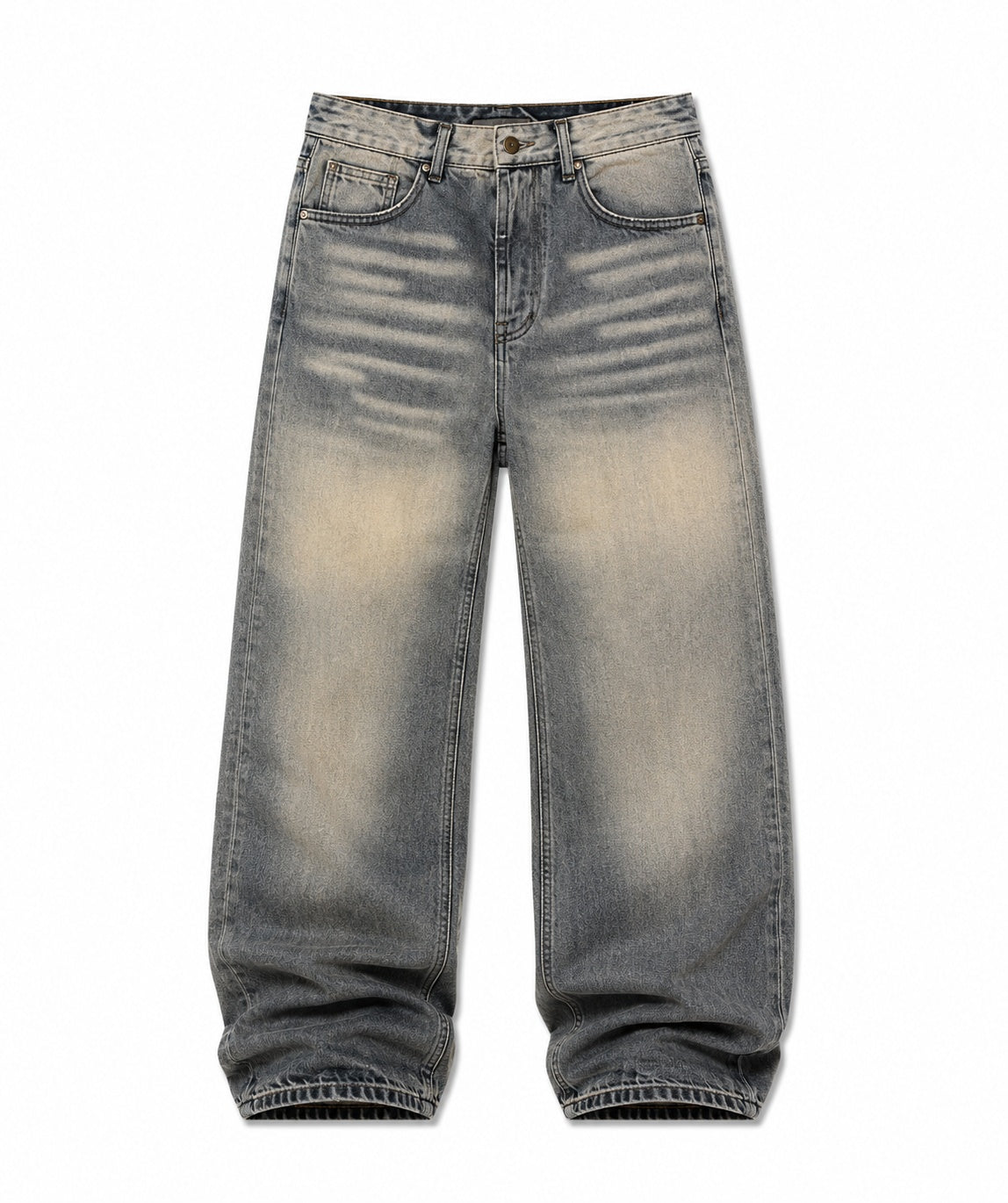 JEANS GRIGIO FLARED RETRO