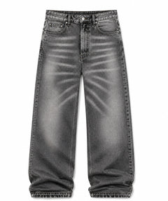 JEANS GRIGIO FLARED