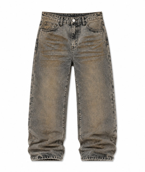 JEANS FLARE FIT VINTAGE WASHED