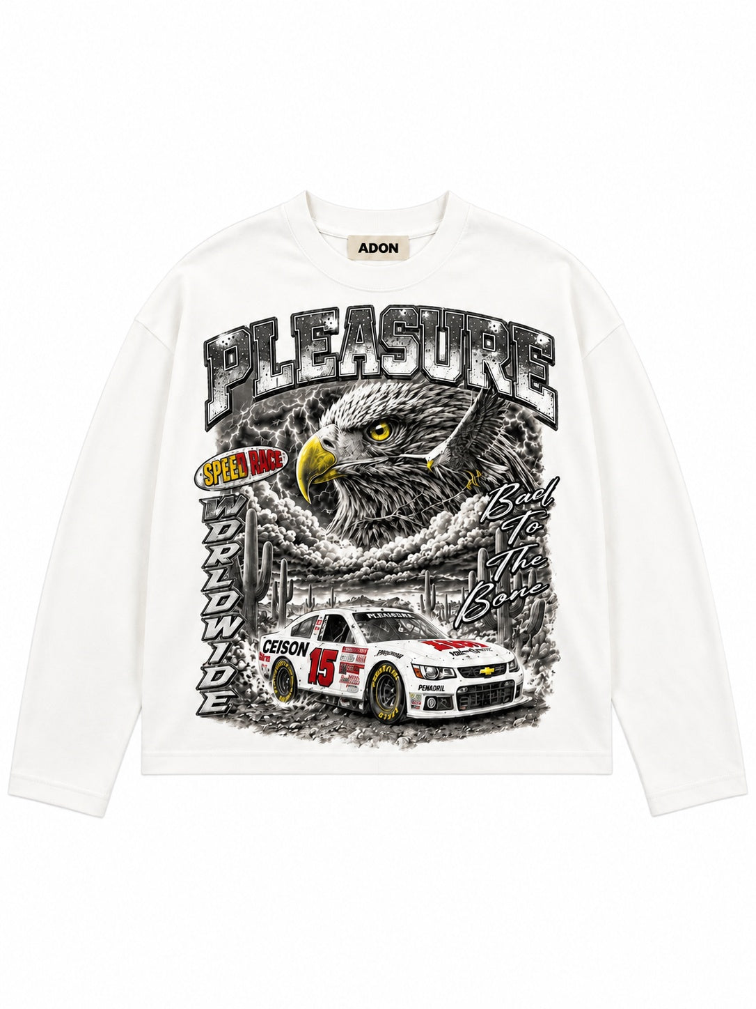 PLEASURE — Boxy Fit Long Sleeve